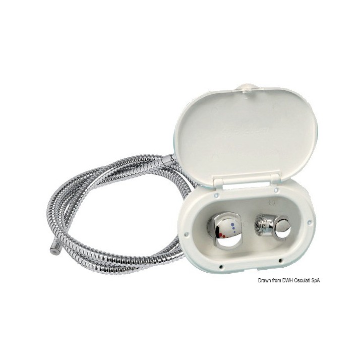 Coffret douche en Luran UV résistant