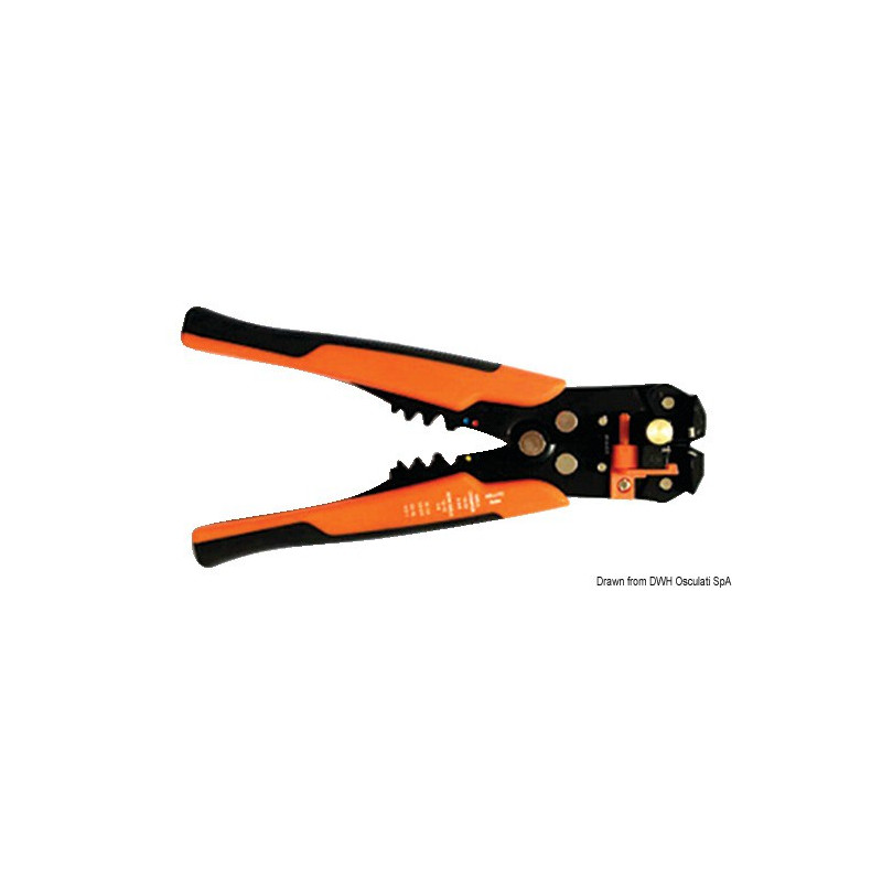 Pince à sertir et à dénuder