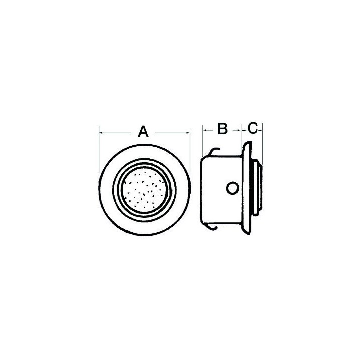 Spot orientable à encastrer
