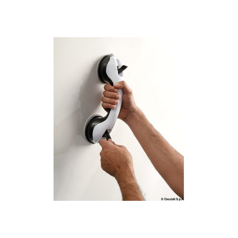 Poignée avec ventouses