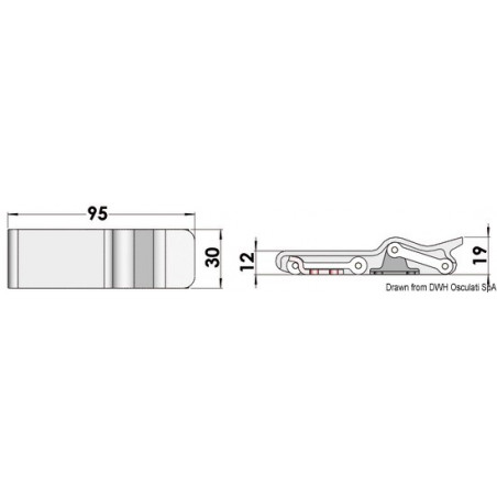 Fermeture antivibration