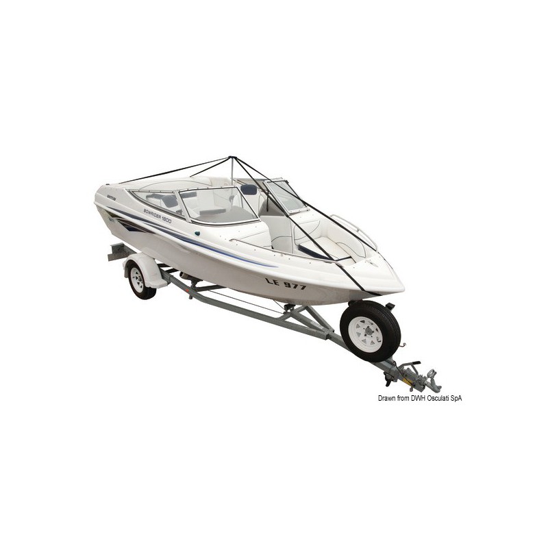 Support télescopique pour bâches