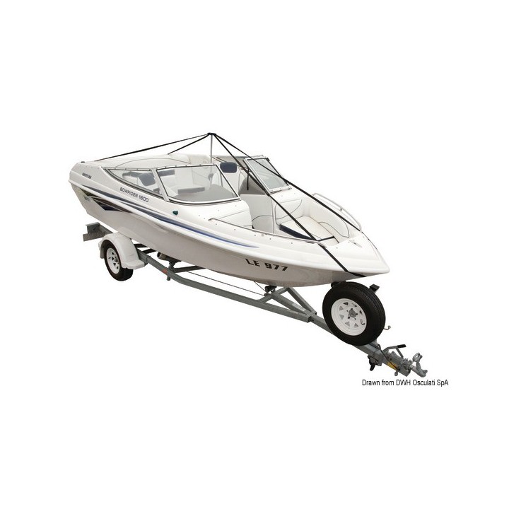 Support télescopique pour bâches