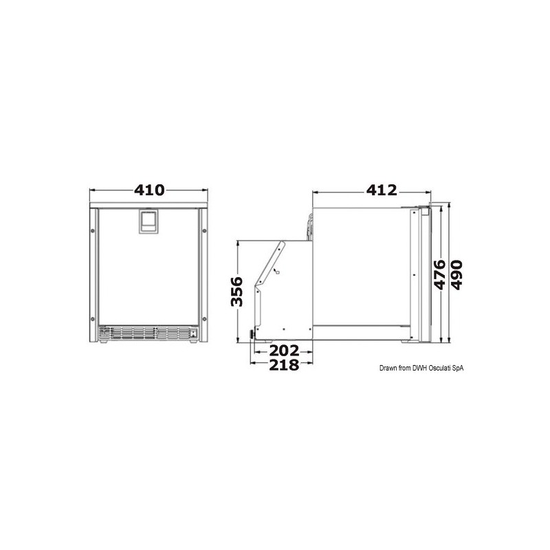 Machine à glaçons White Ice Low Profile 