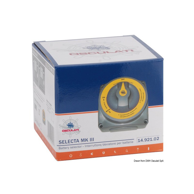 Interrupteur / coupleur batteries Selecta 