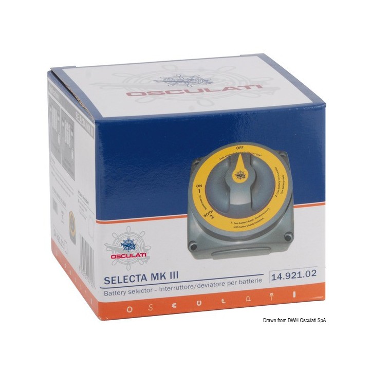 Interrupteur / coupleur batteries Selecta 