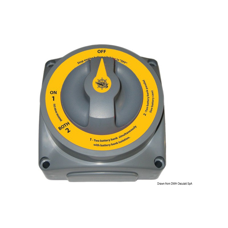 Interrupteur / coupleur batteries Selecta 