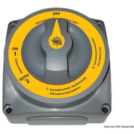 Interrupteur / coupleur batteries Selecta 