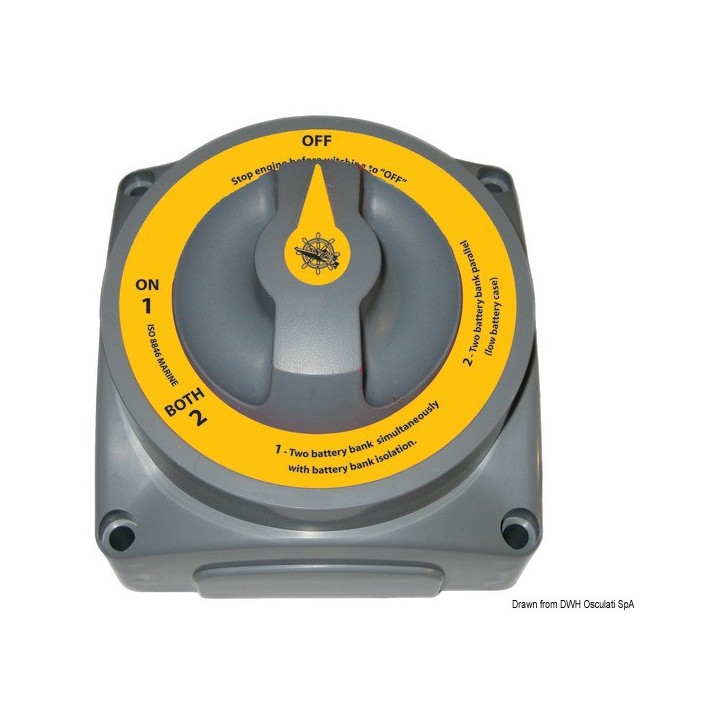 Interrupteur / coupleur batteries Selecta 