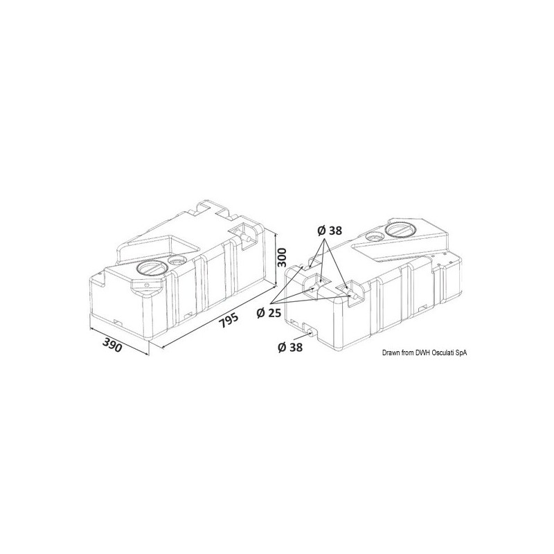 Réservoir + broyeur