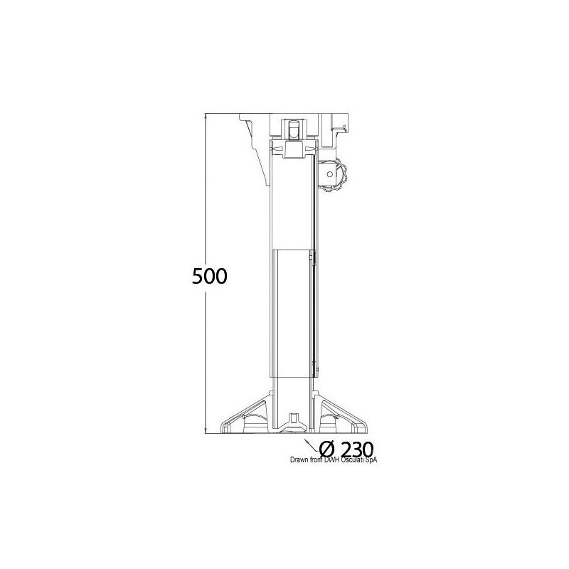 Support de siège Waverider