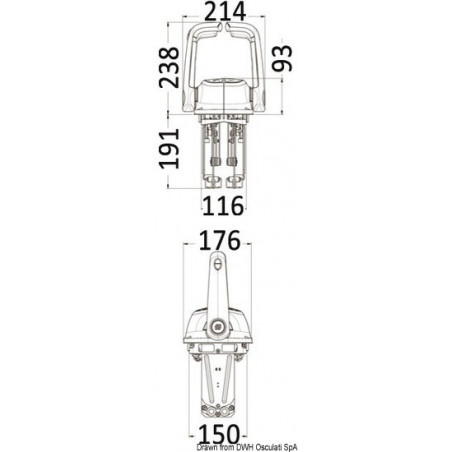 Boîtier double levier Ultraflex B501