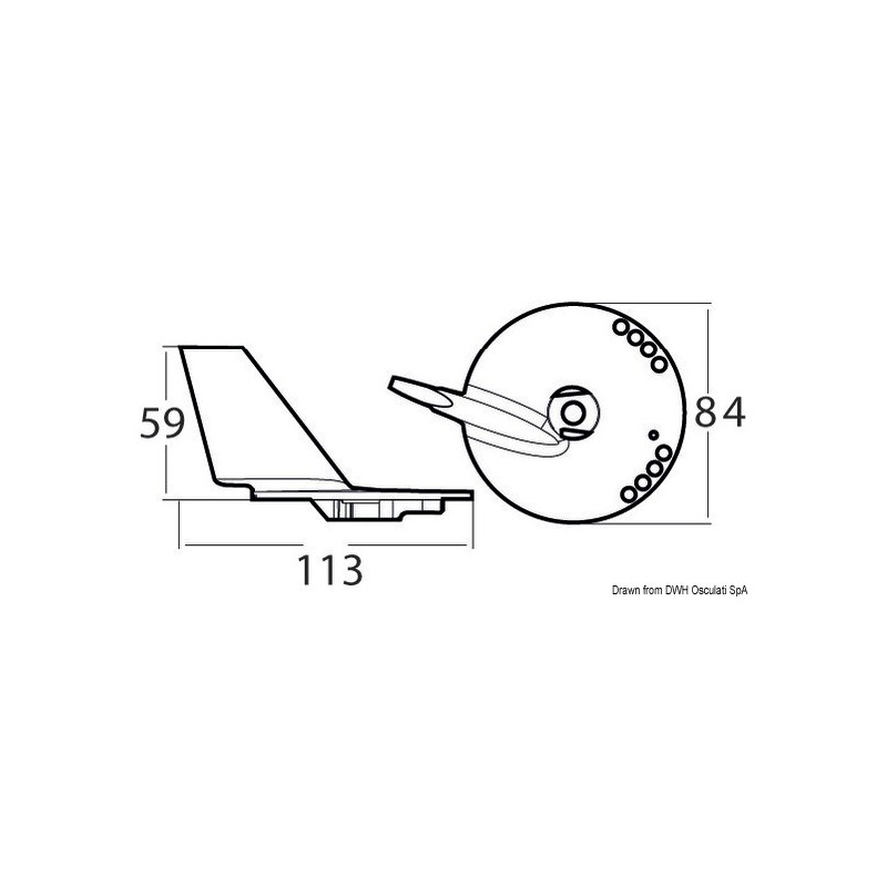 Queue de carpe 60/70HP