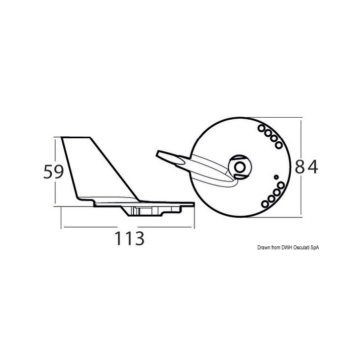 Queue de carpe 60/70HP