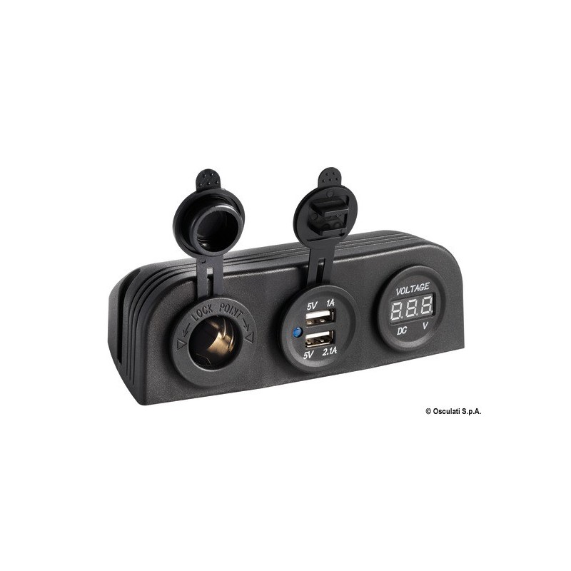 Voltmètres/ampèremètres digitaux