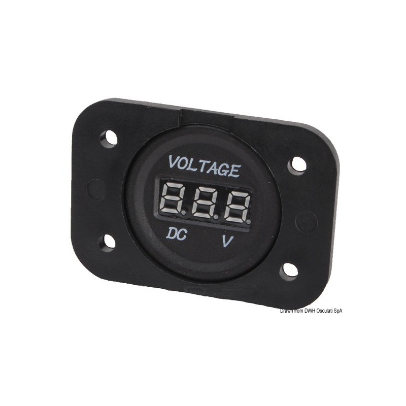 Voltmètres/ampèremètres digitaux