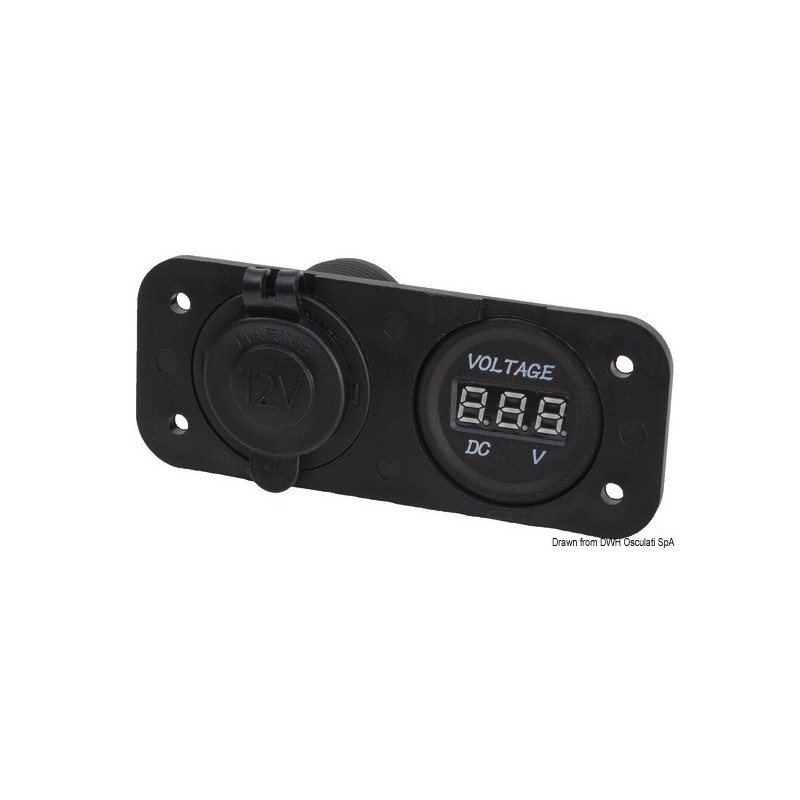 Voltmètres/ampèremètres digitaux