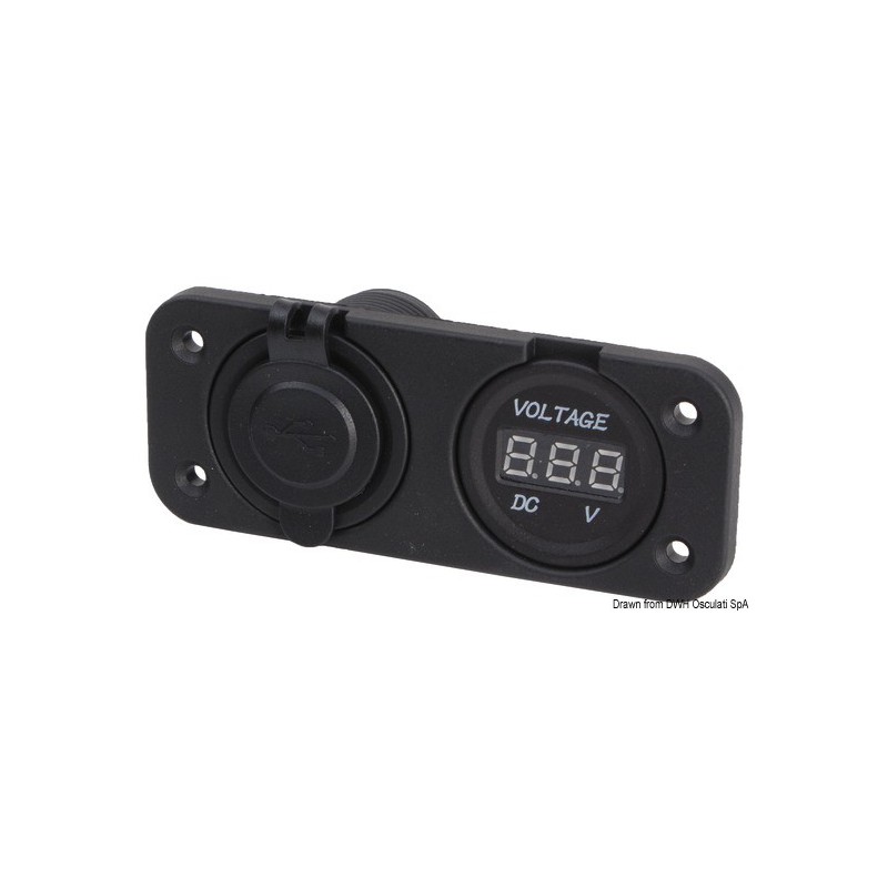 Voltmètres/ampèremètres digitaux