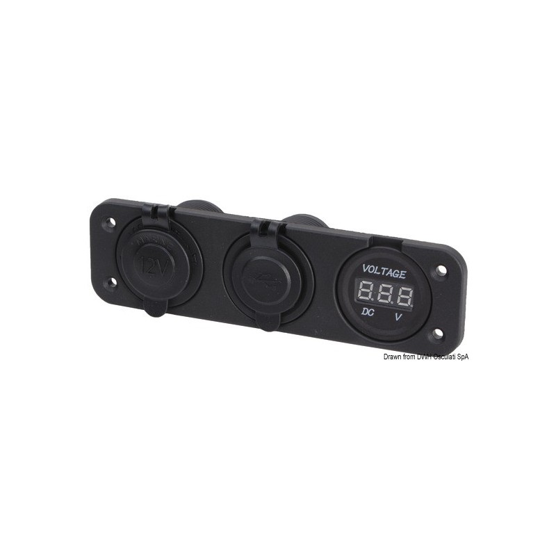 Voltmètres/ampèremètres digitaux