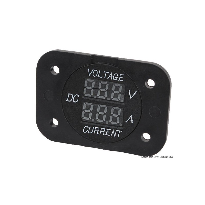 Voltmètres/ampèremètres digitaux