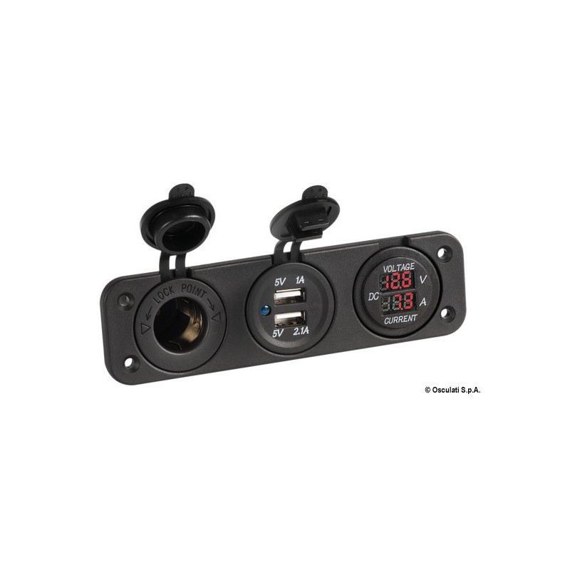 Voltmètres/ampèremètres digitaux