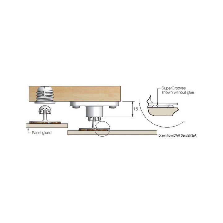 Fixation pour panneaux Fastmount