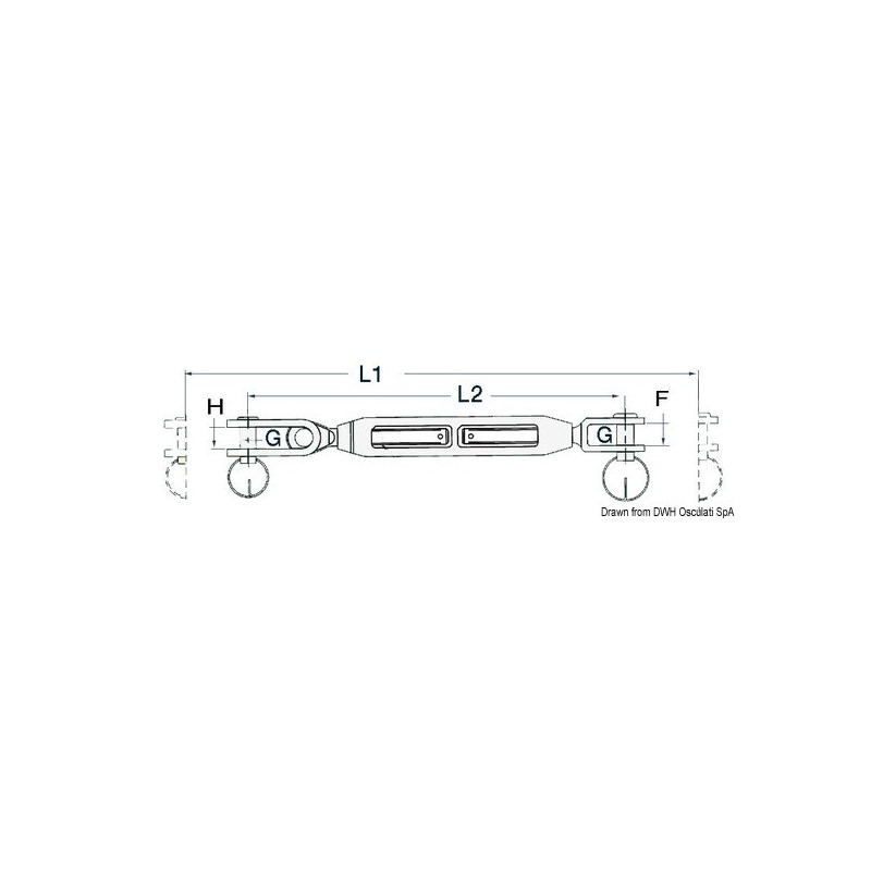 Ridoirs inox à sertir 