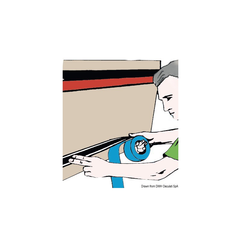 Ligne de flottaison tricolore