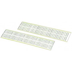 Lettres et chiffres autocollants