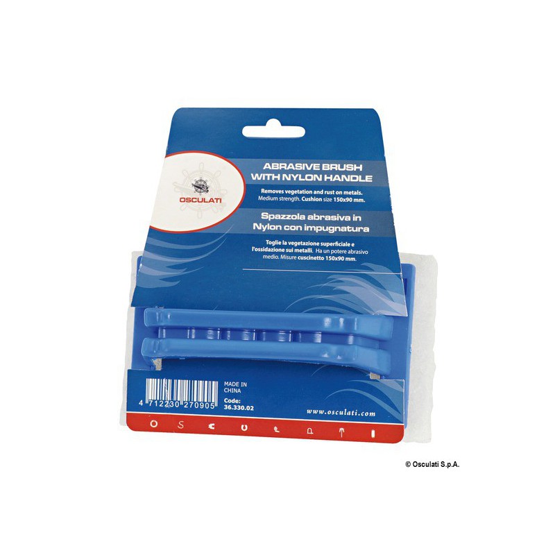 Brosse abrasive avec manche 