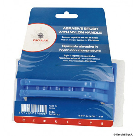 Brosse abrasive avec manche 