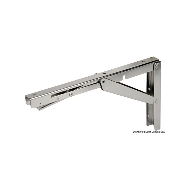 Bras inox support table 