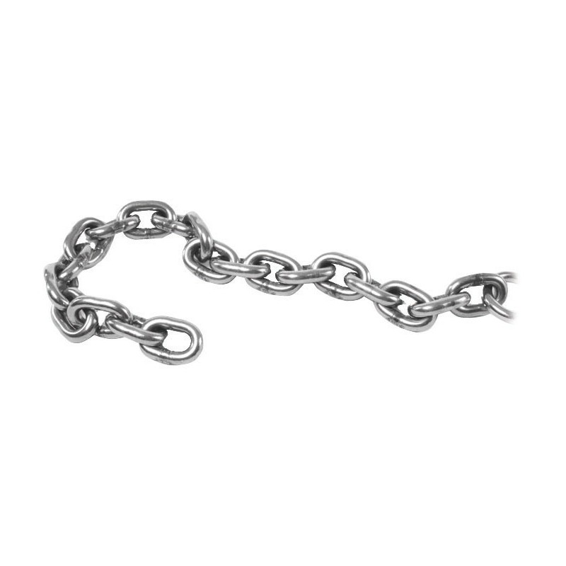 Chaîne inox calibrée 