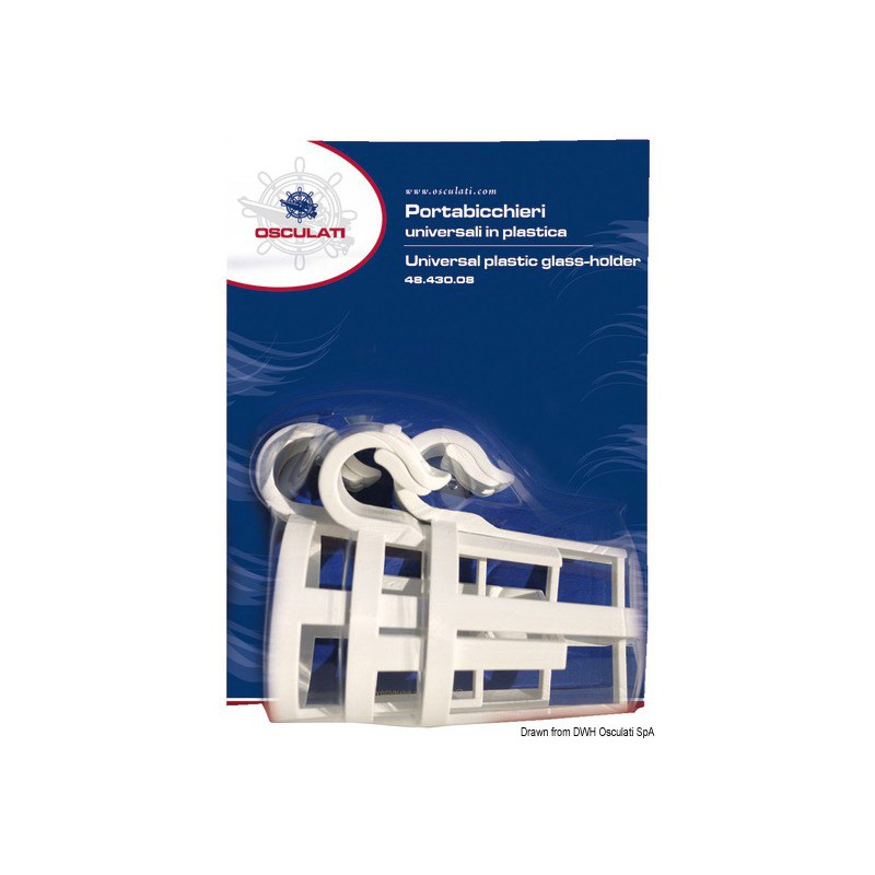 Kit 3 porte-verres à clipser  