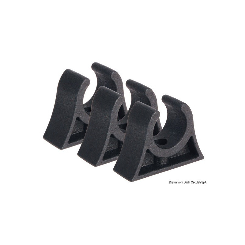 Clip noir pour tubes