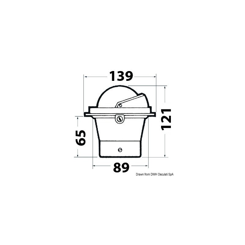 Compas Riviera 3" à encastrer