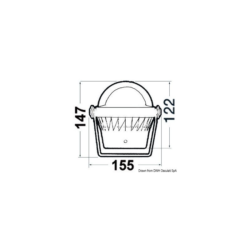 Compas Riviera 3" avec étrier