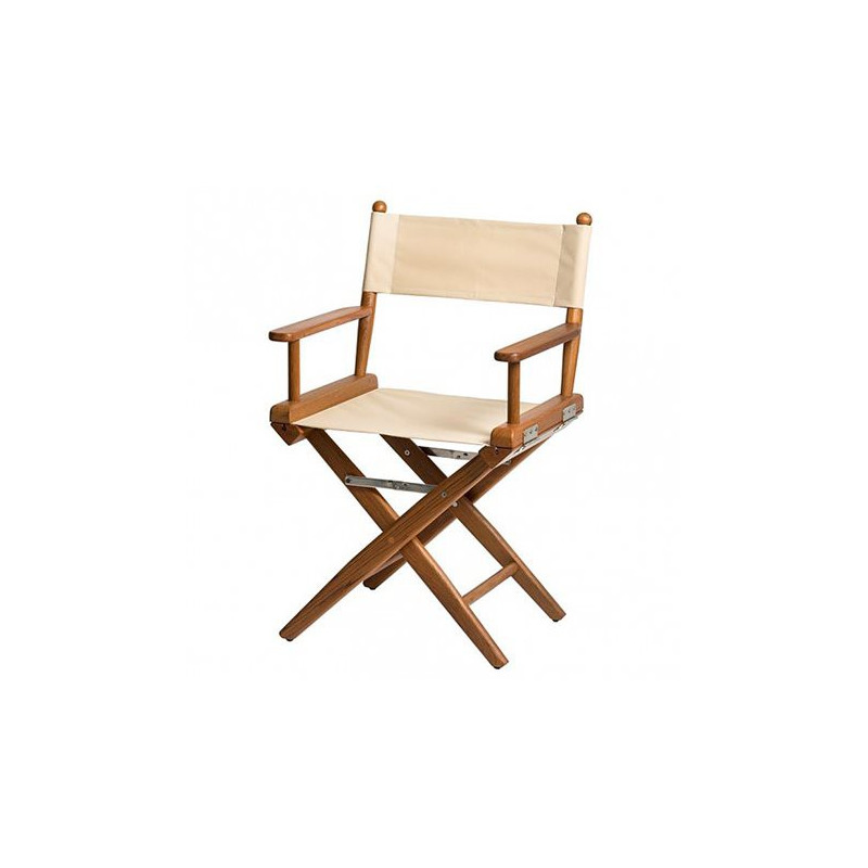 Sièges en teck et toile