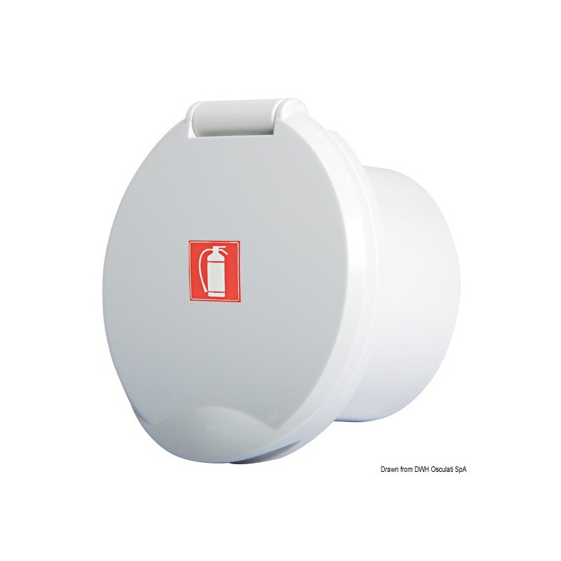 Bloc encastrable commande d'urgence