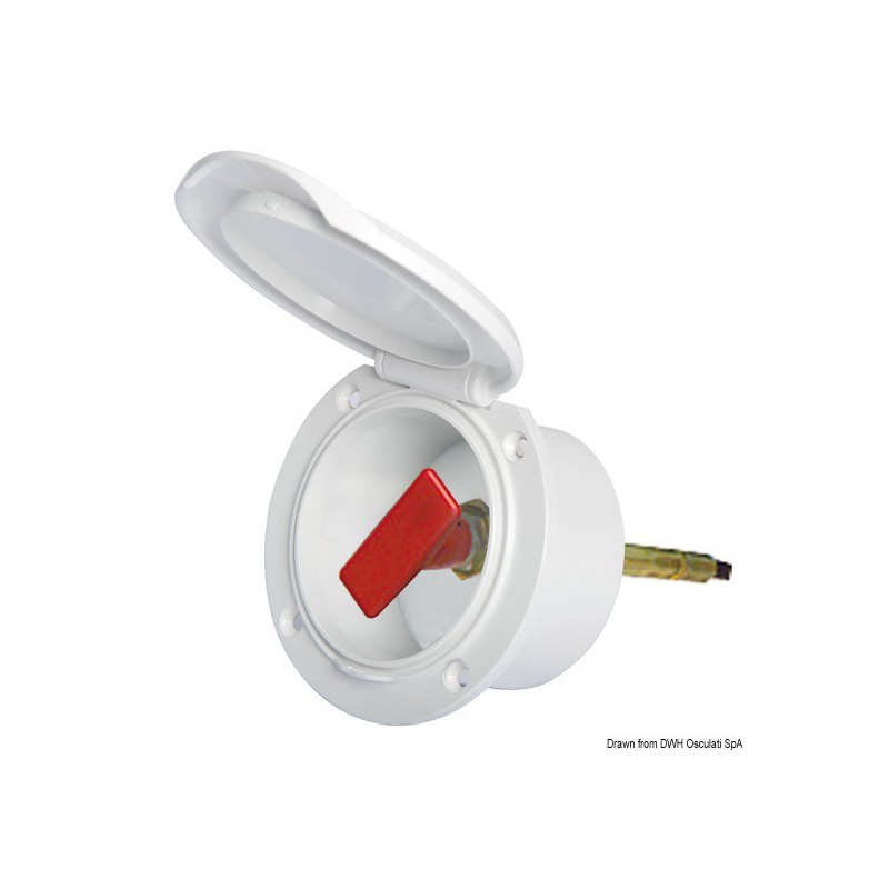 Bloc encastrable commande d'urgence