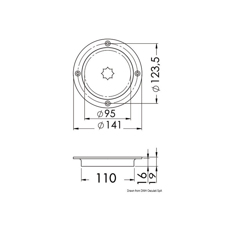 Trappe d'inspection ouverture rapide