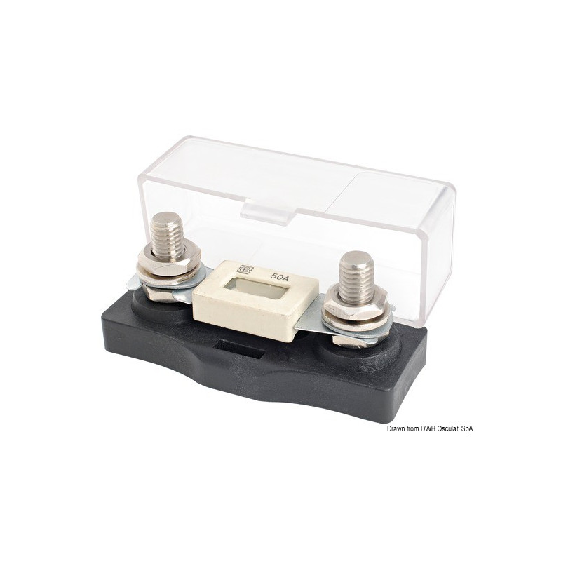 Porte fusibles avec couvercle 