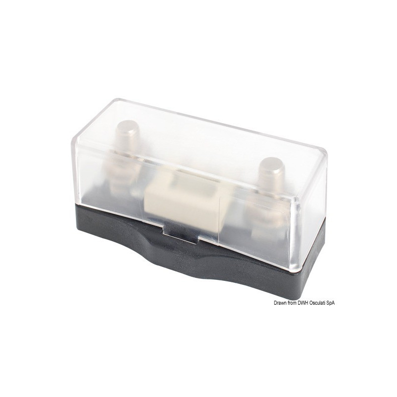 Porte fusibles avec couvercle 