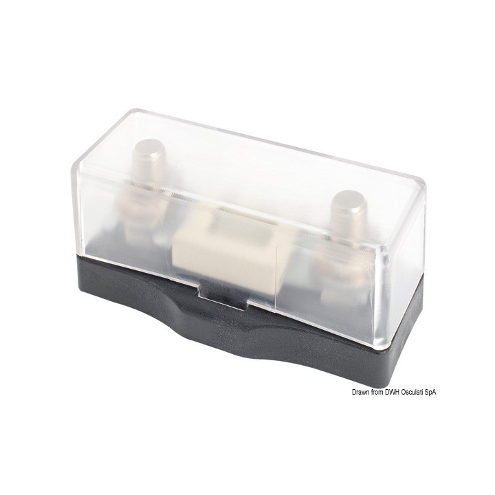 Porte fusibles avec couvercle 