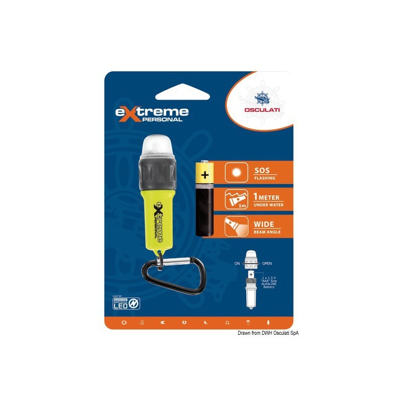 Mini lampe torche urgence