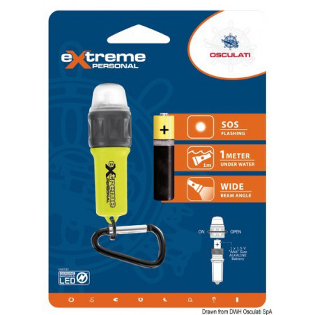 Mini lampe torche urgence