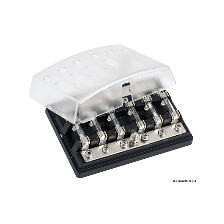 Boîte à fusibles verre