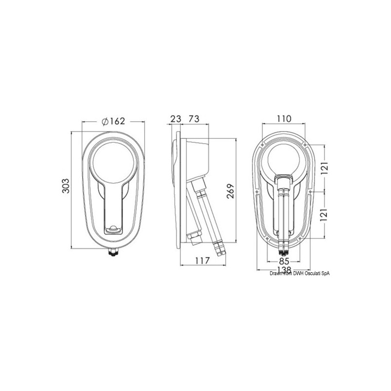 Coffret douche Adriana