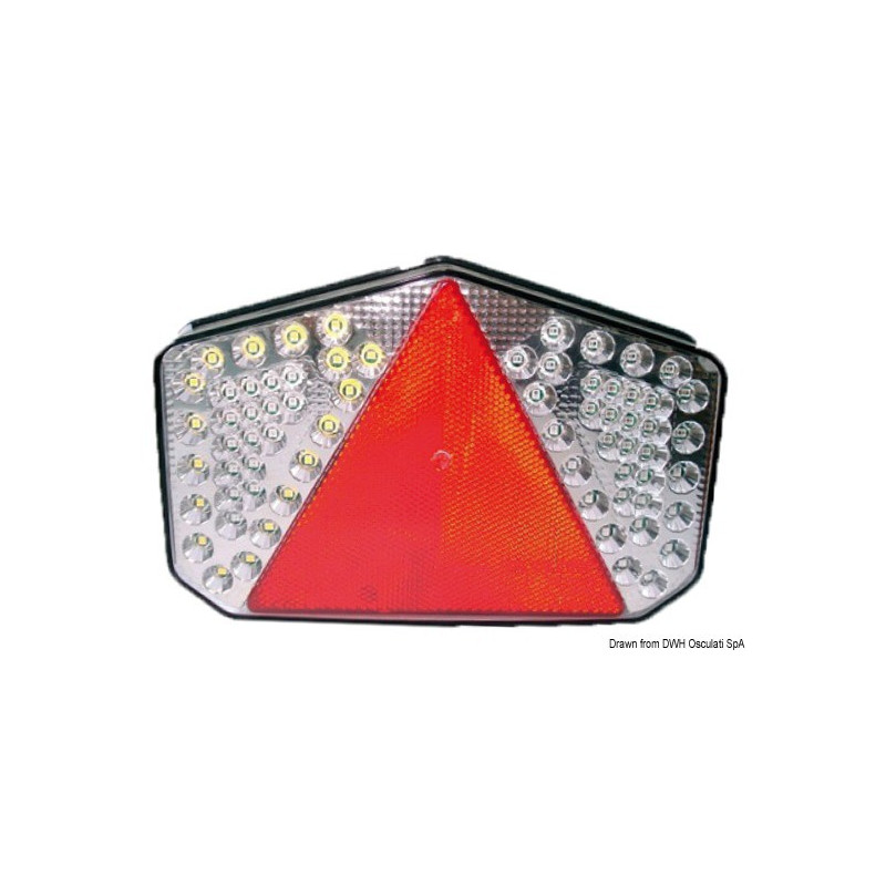 Feu arrière pour remorques