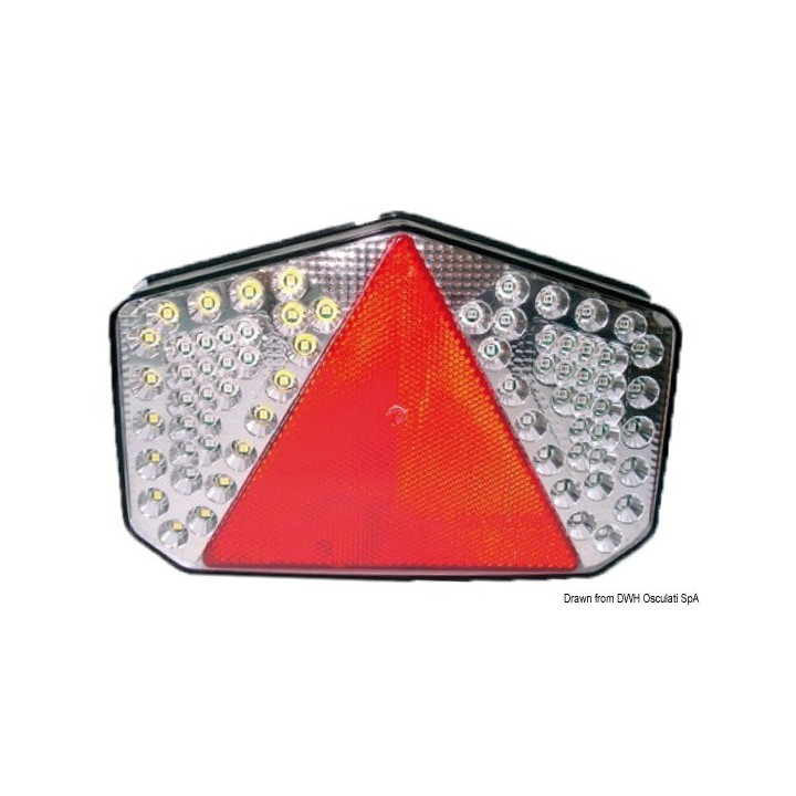 Feu arrière pour remorques